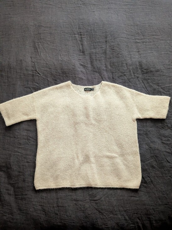 Soaked Sweaters - Soaked Wool/Alpaca Blend Sweater Tee
